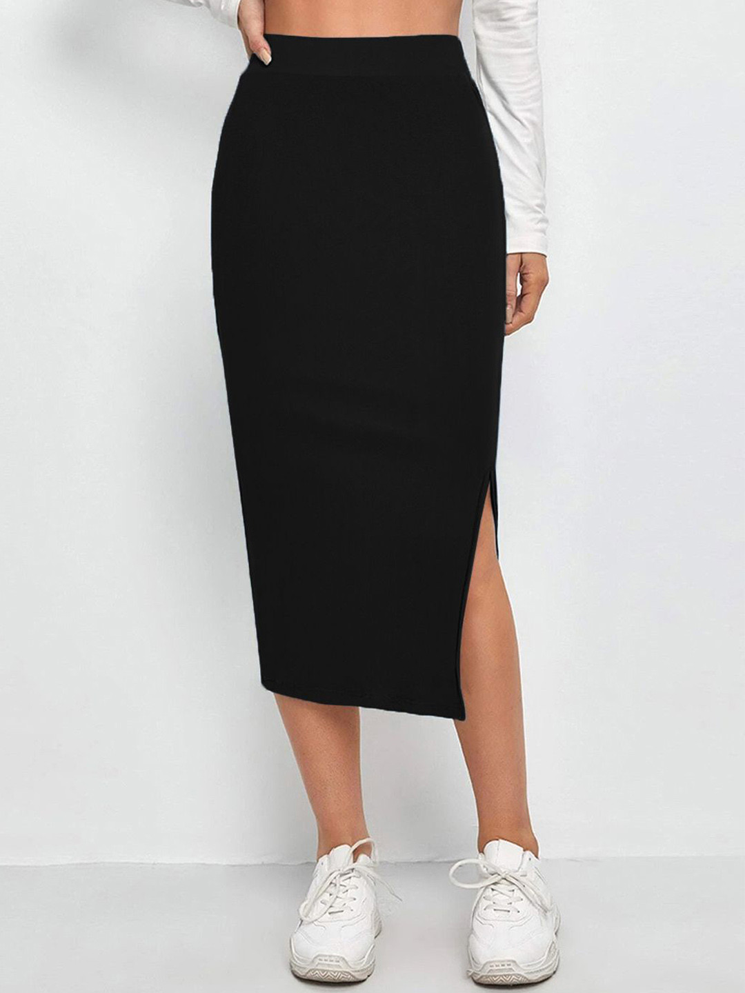 BUY NEW TREND Knee Length Pencil Skirt