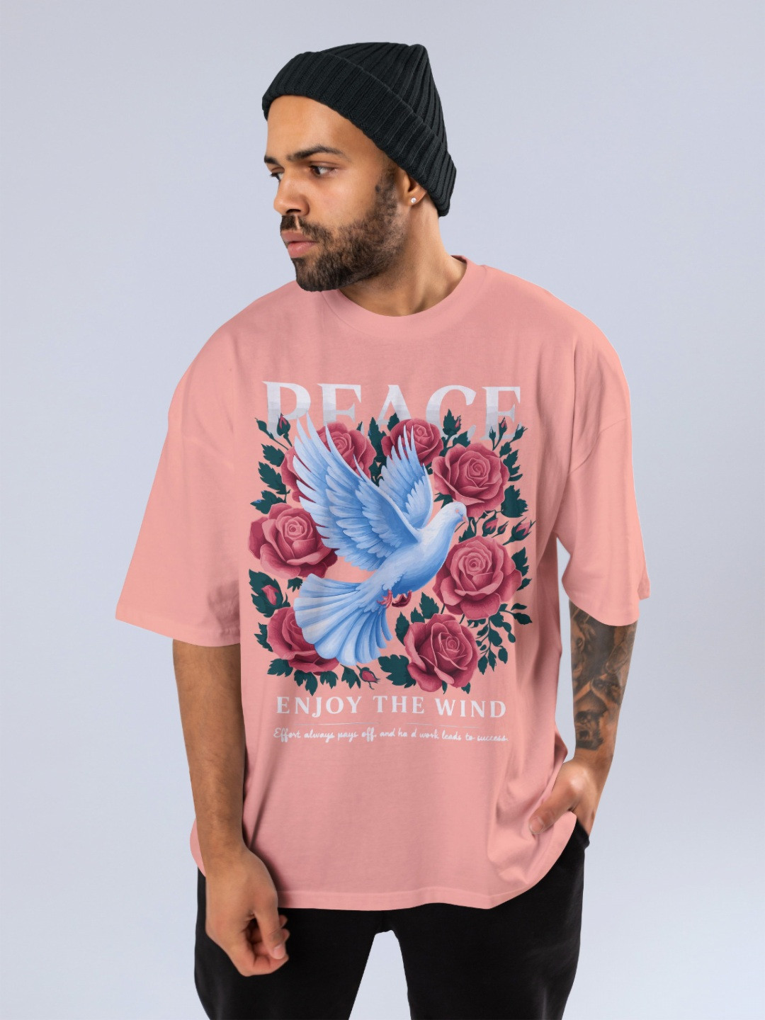 RAPTOR BROTHERS Men Printed Pure Cotton T-shirt