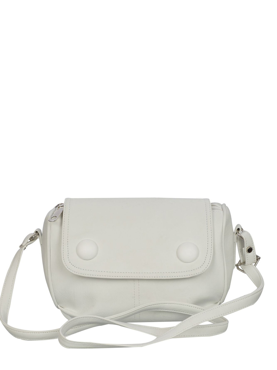 Leather Land Double Button Sling Bag