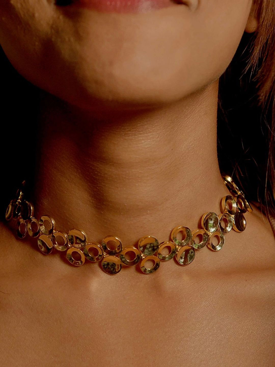 House of Pehr Gold-Plated Aurora Choker Necklace