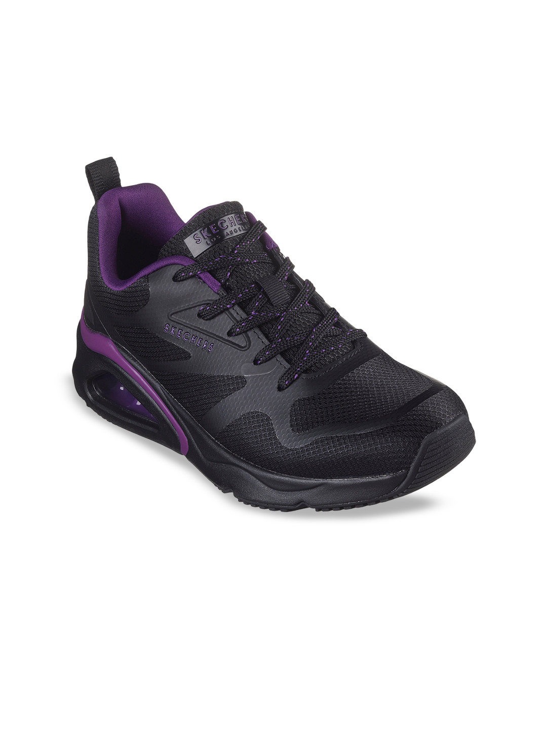 Skechers Womens TRES-AIR UNO - MODERN AFF-AIR Casual Lace Up Sneakers