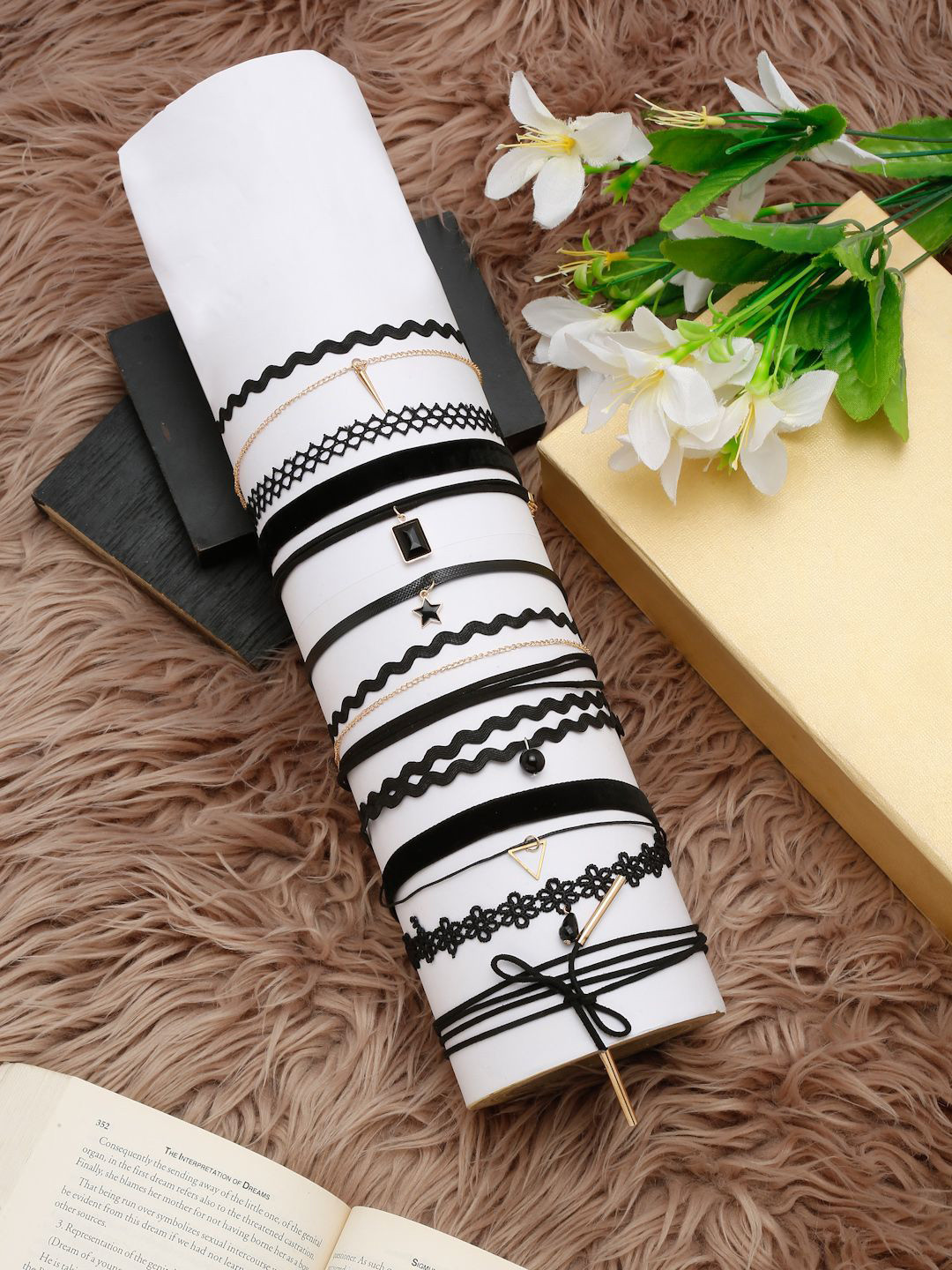 YouBella Set Of 11 Coker Necklaces