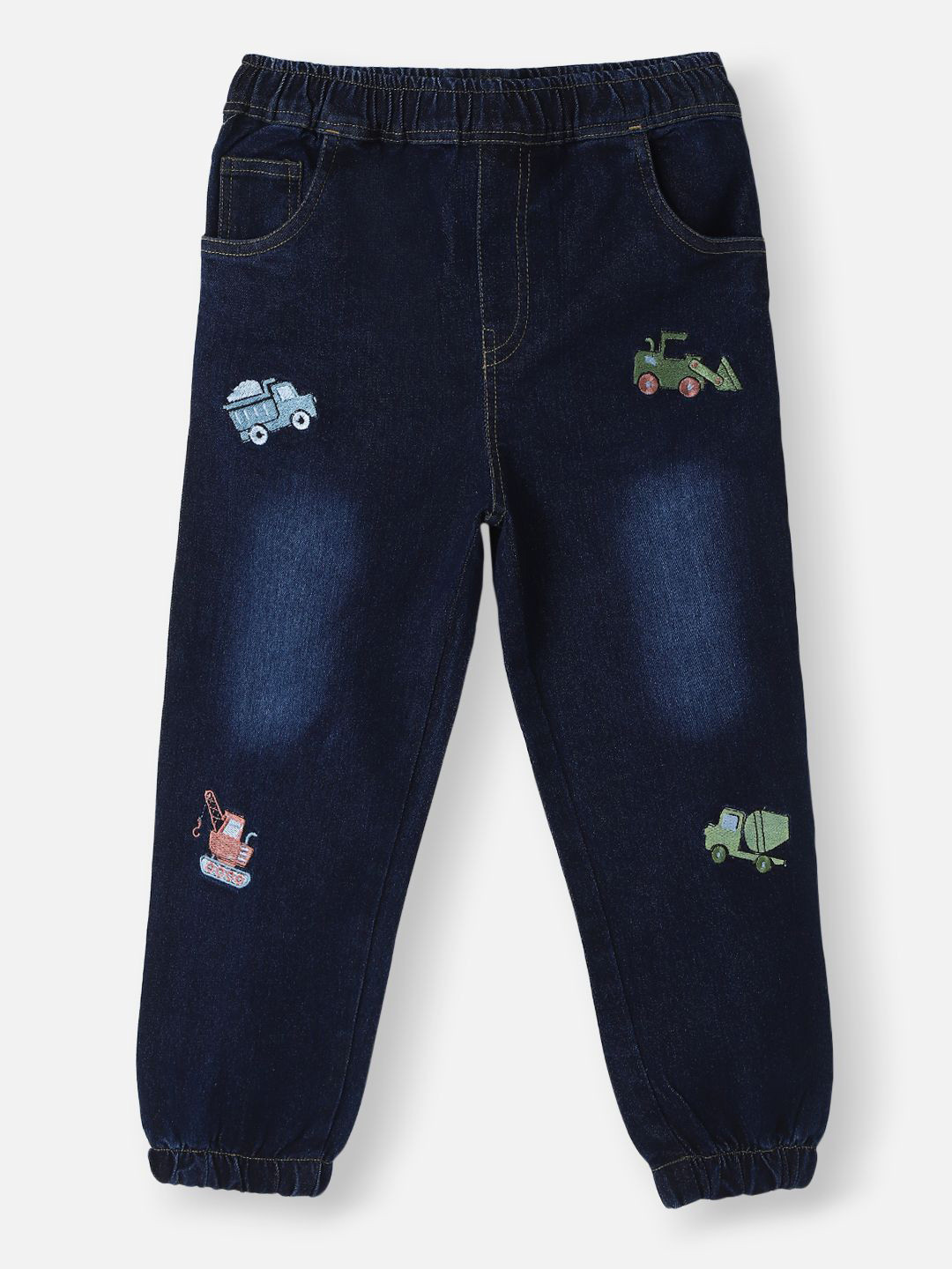 Nauti Nati Boys Jean Jogger Embroidered Stretchable Jeans