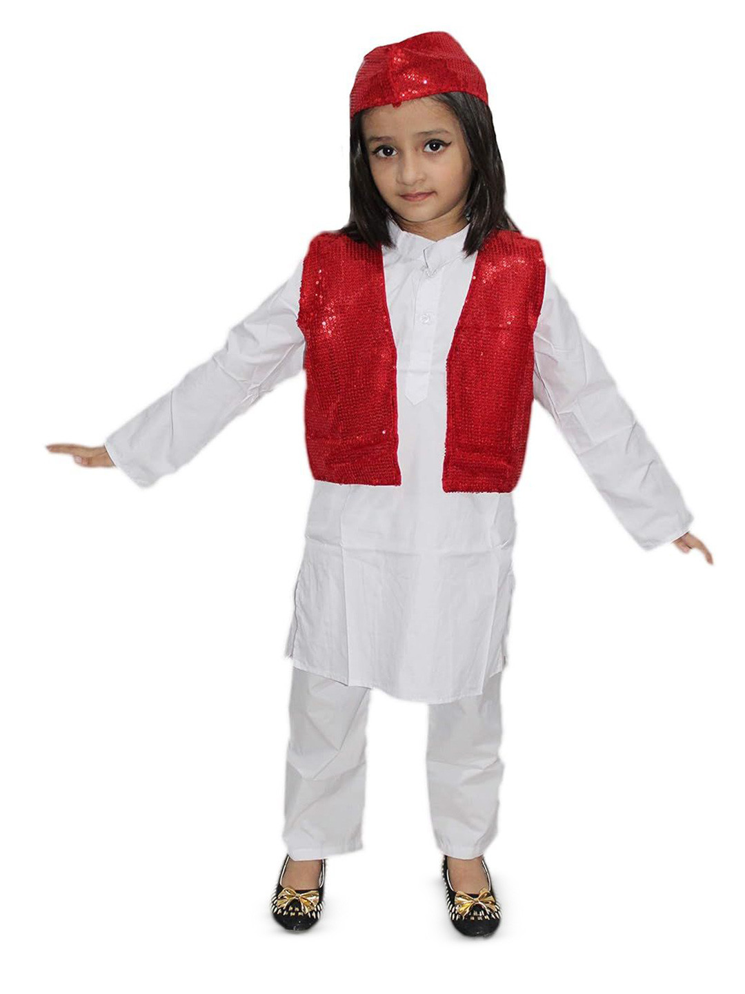 Kaku Fancy dresses Unisex Qwwali Dance Fancy Dress Jacket &  Trousers