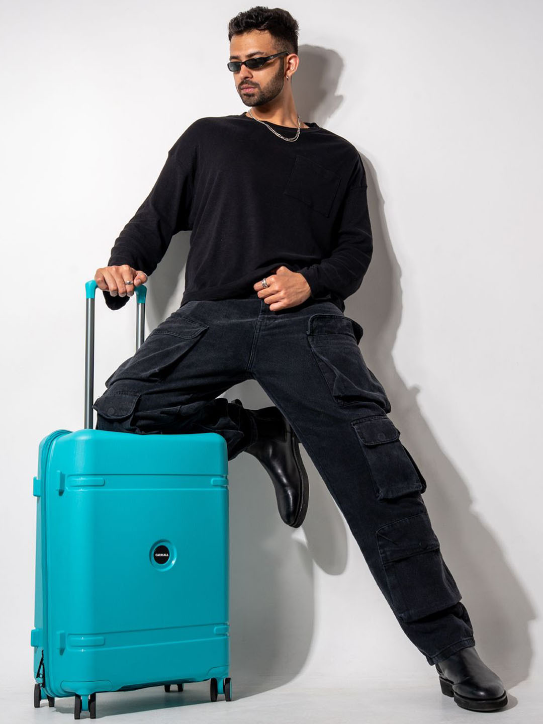 CARRIALL Drift Hard Sided Large Trolley Suitcase