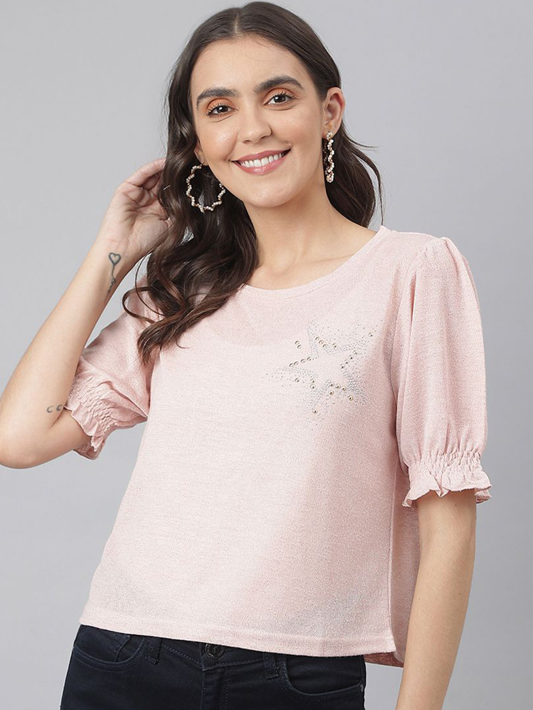 Miss Grace Puff Sleeve Top