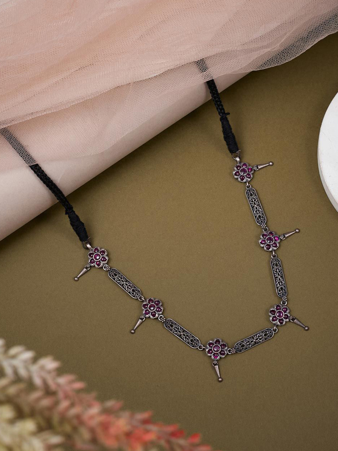 Fabindia Silver Necklace