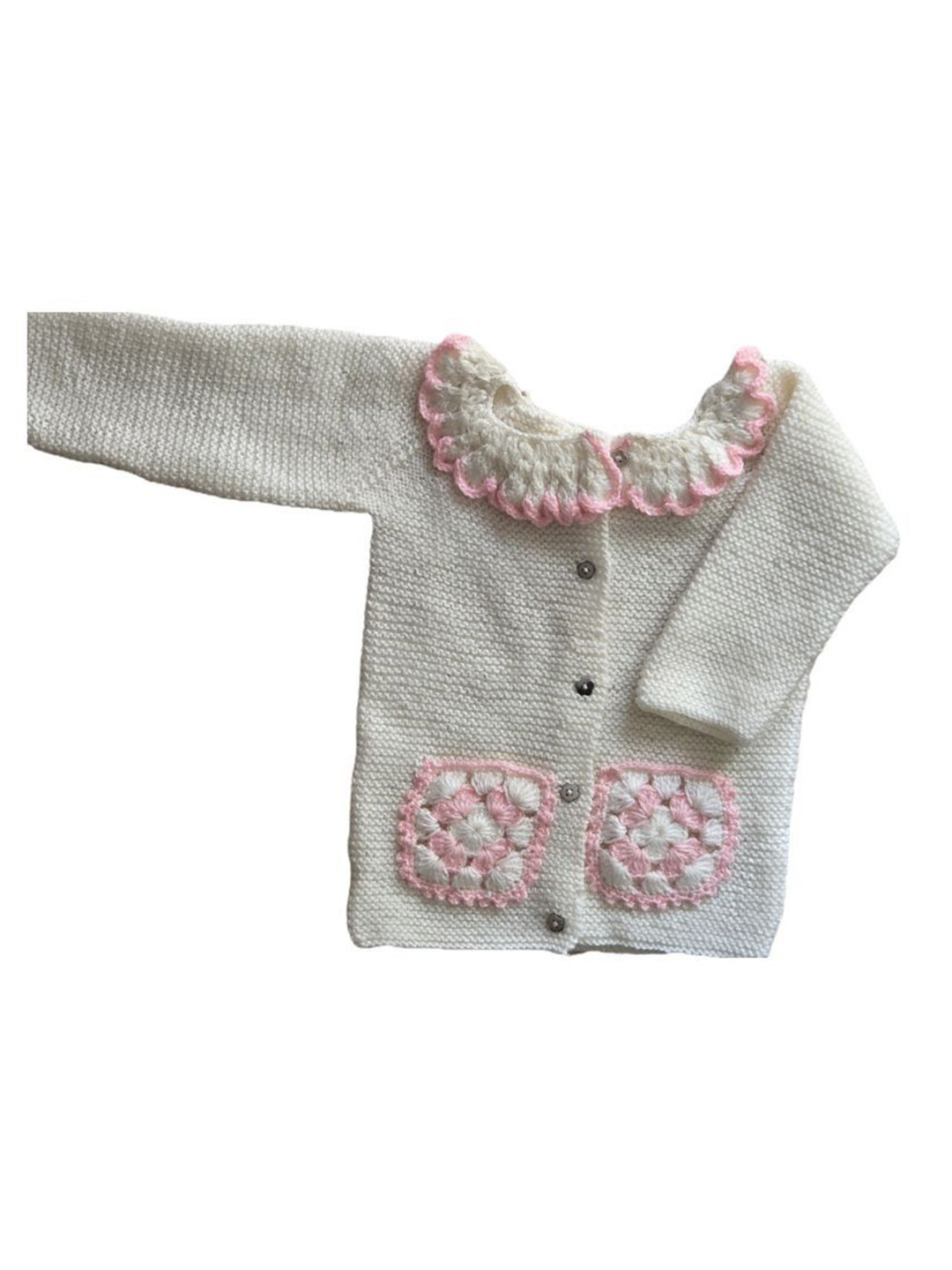 LITTLE CROCHE CREATIONS Unisex Kids Cable Knit