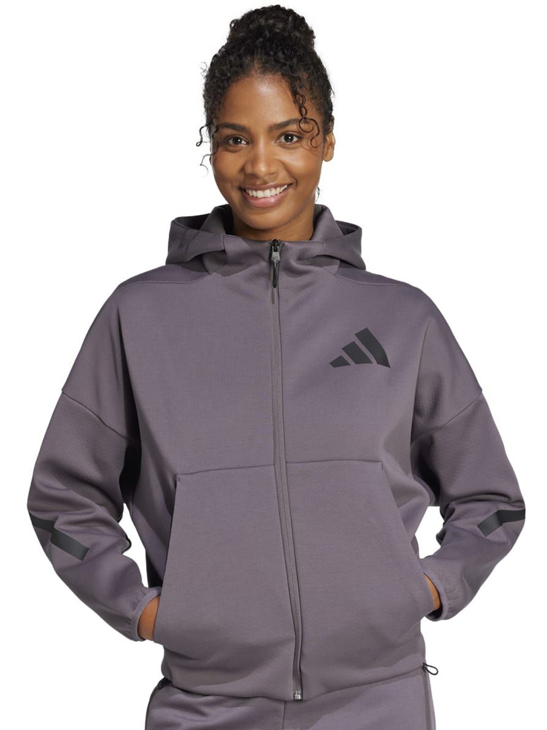 ADIDAS W Z.N.E. FZ  GRESTR Hooded Zipper Jacket