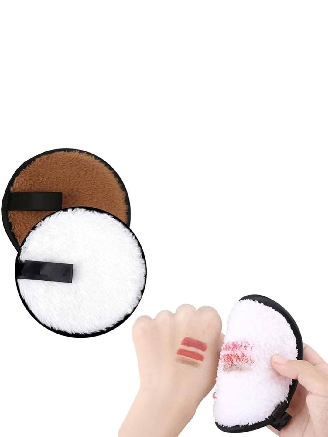 Beautiflame Set Of 2 Reusable Makeup Remover Pads