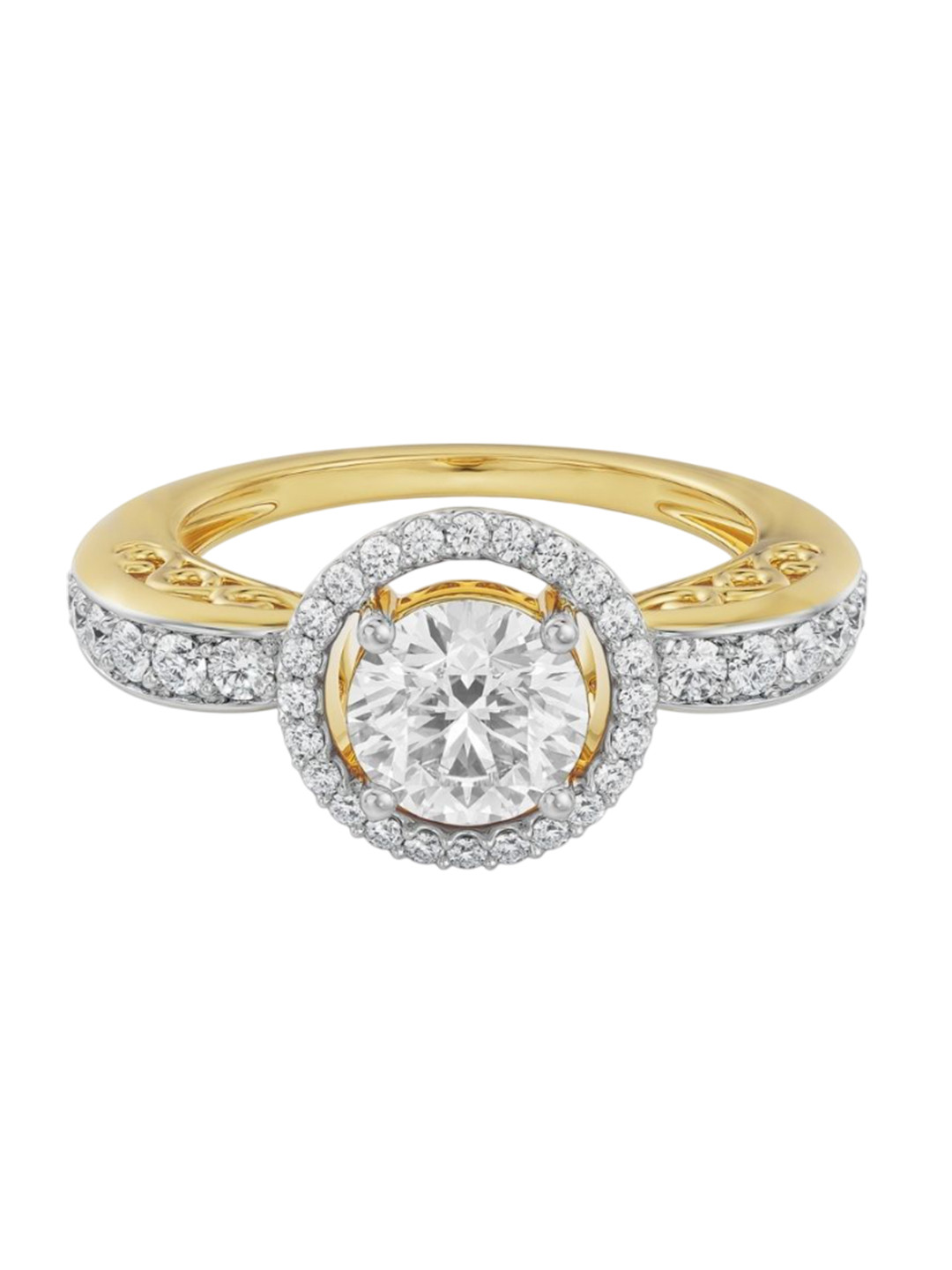 Emori Chestie Royal Lab Diamond in 14KT Gold Ring