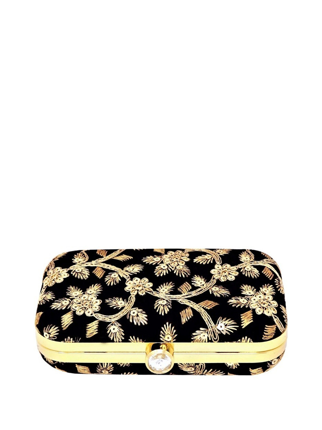 Rapid Costore Embroidered Box Clutch