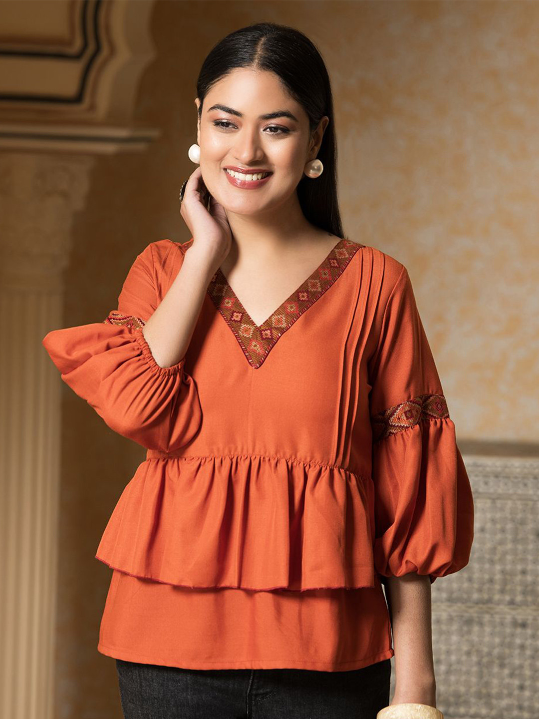 SAHASIKA Crepe Top