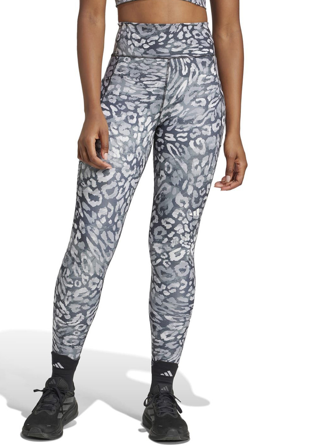 ADIDAS Optr Aop Women Printed High Rise Ankle Length Tights