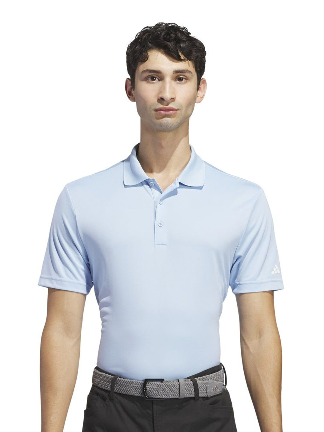 ADIDAS Adi Perf Polo Collar Short Sleeve T-Shirt