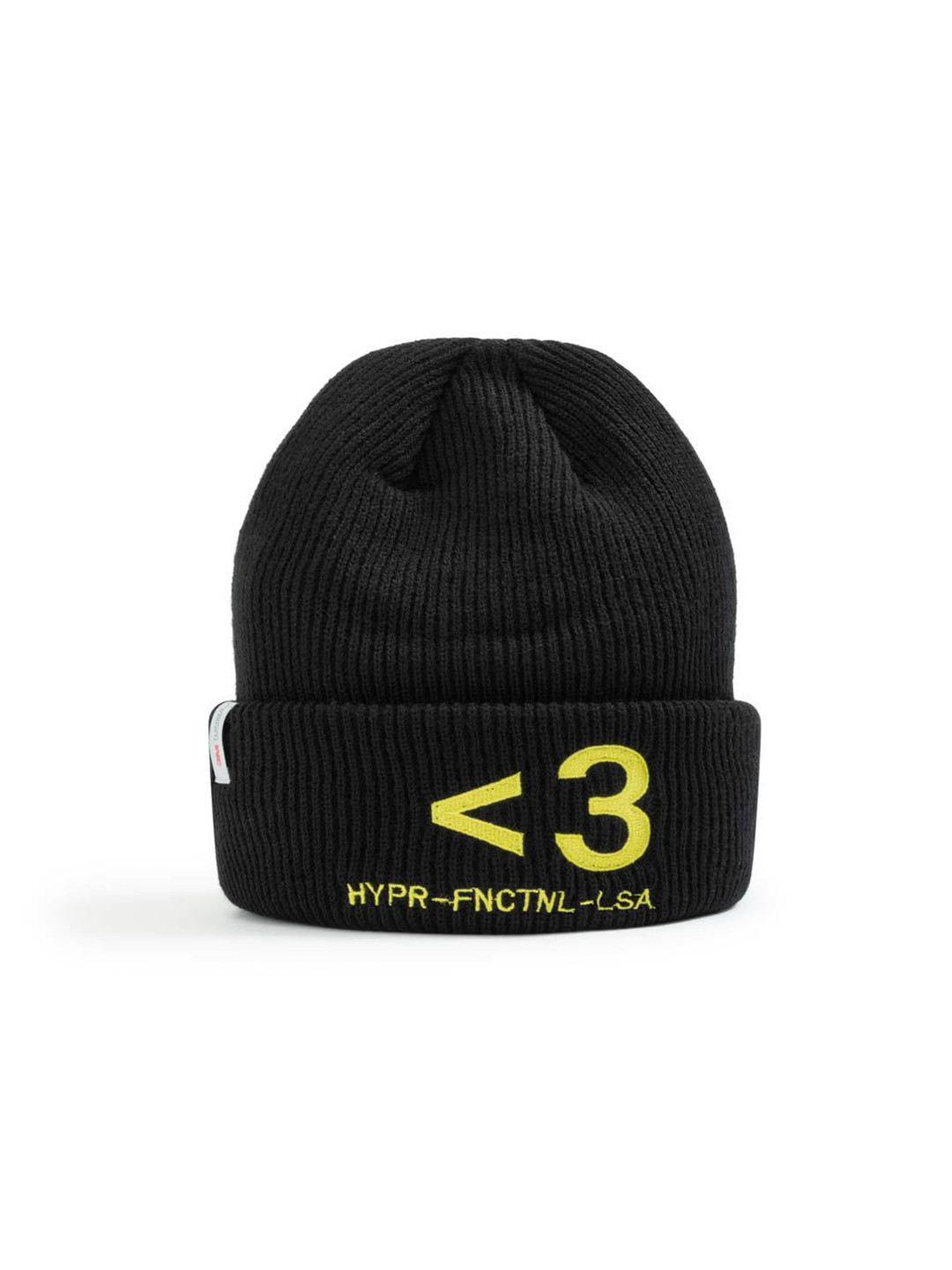 Urban Monkey 3M Thinsulate Black Printed Acrylic Beanie