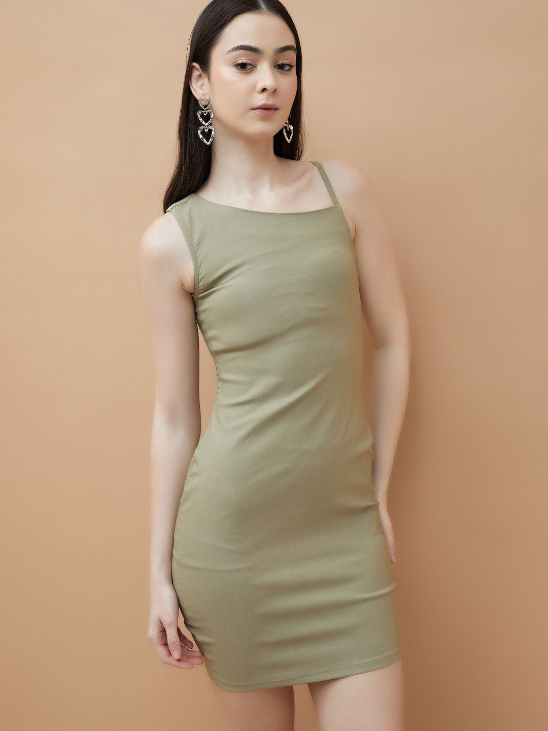 Ginger by Lifestyle One Shoulder Sheath Mini Dress