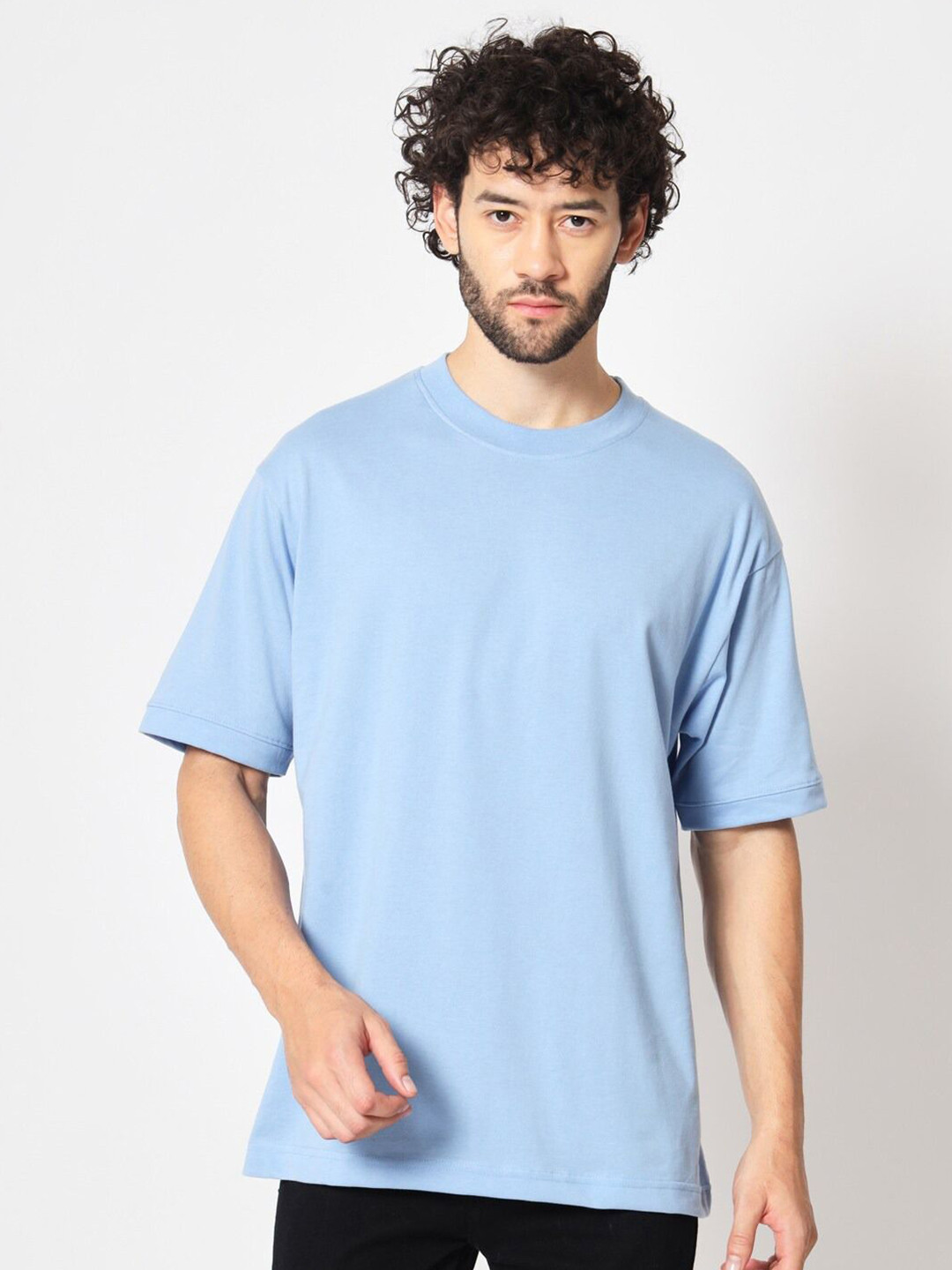 Crazymonk Men Raw Edge T-shirt