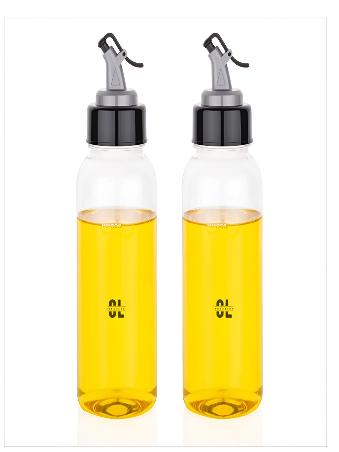 Craftlayout Transparent 2025 Plastic Easy to Clean Oil Dispenser