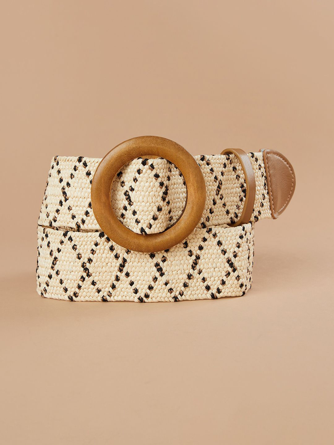 Ginger by Lifestyle Women Braided PU Belt