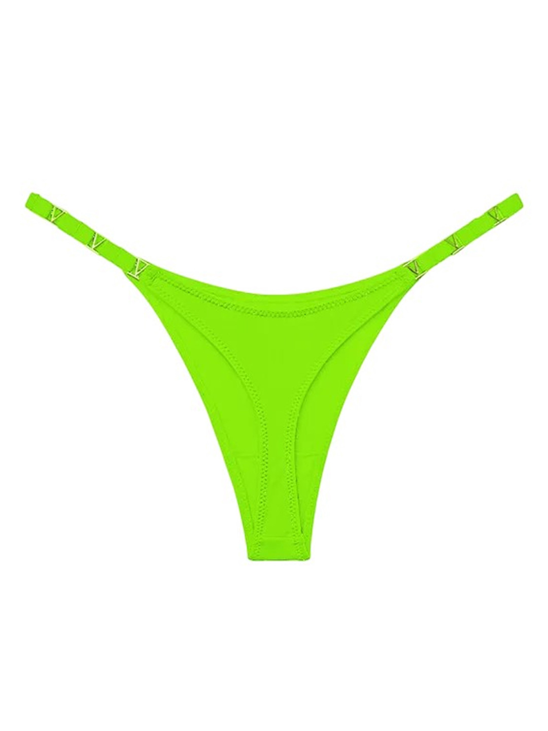 UR HIGHER SELF Low Rise Bikini Briefs VS5 G String Flourscent Green