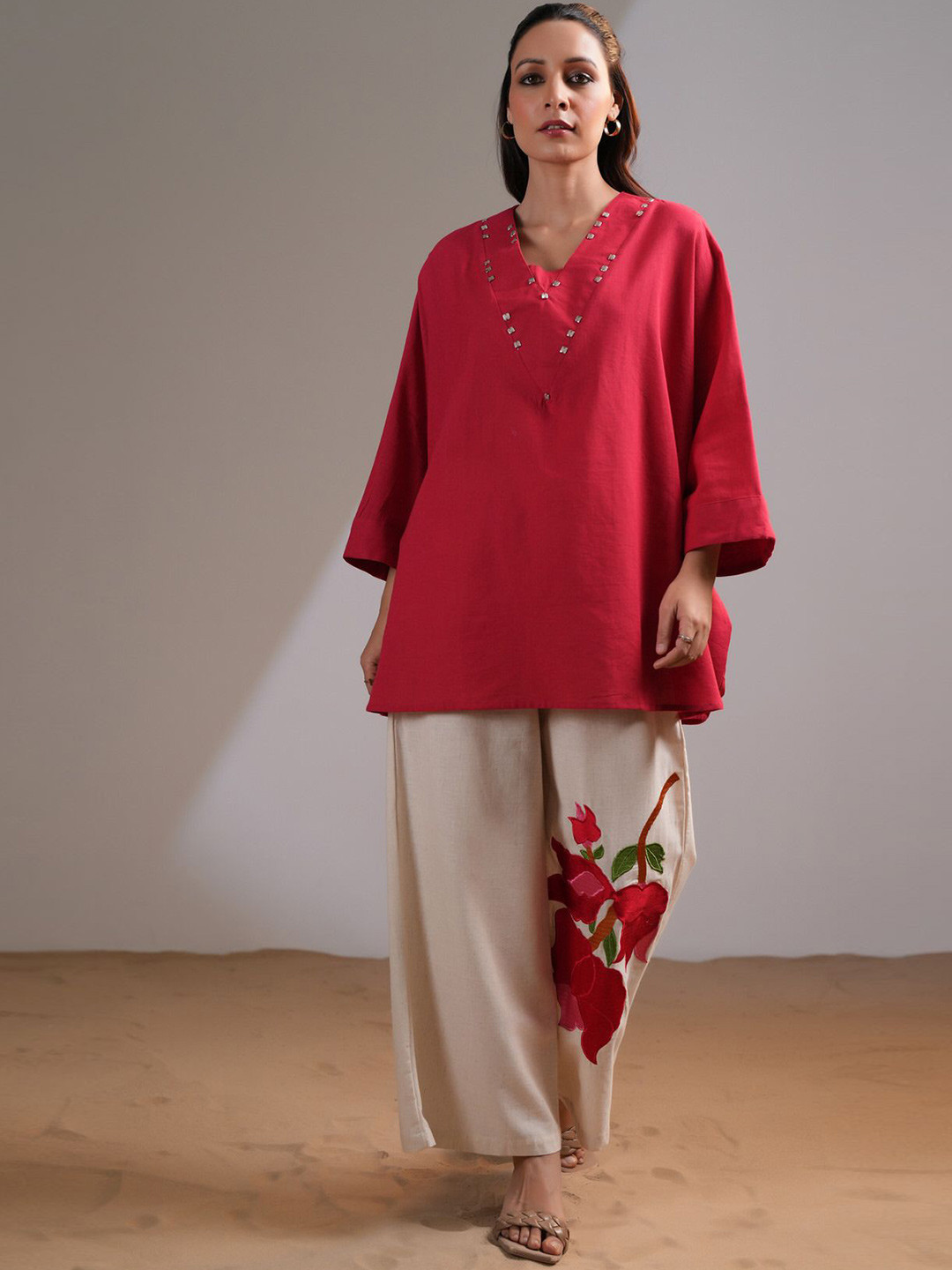 JISORA Women's Cotton Flex Co-ord