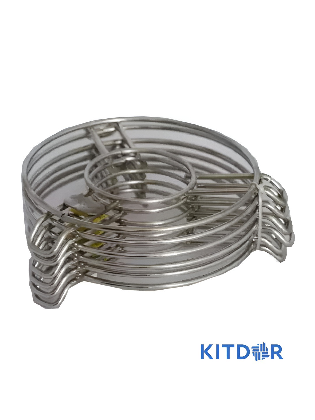 Kitdor Set Of 6 Stainless Steel Hot Pot Stand Trivets For Kitchen