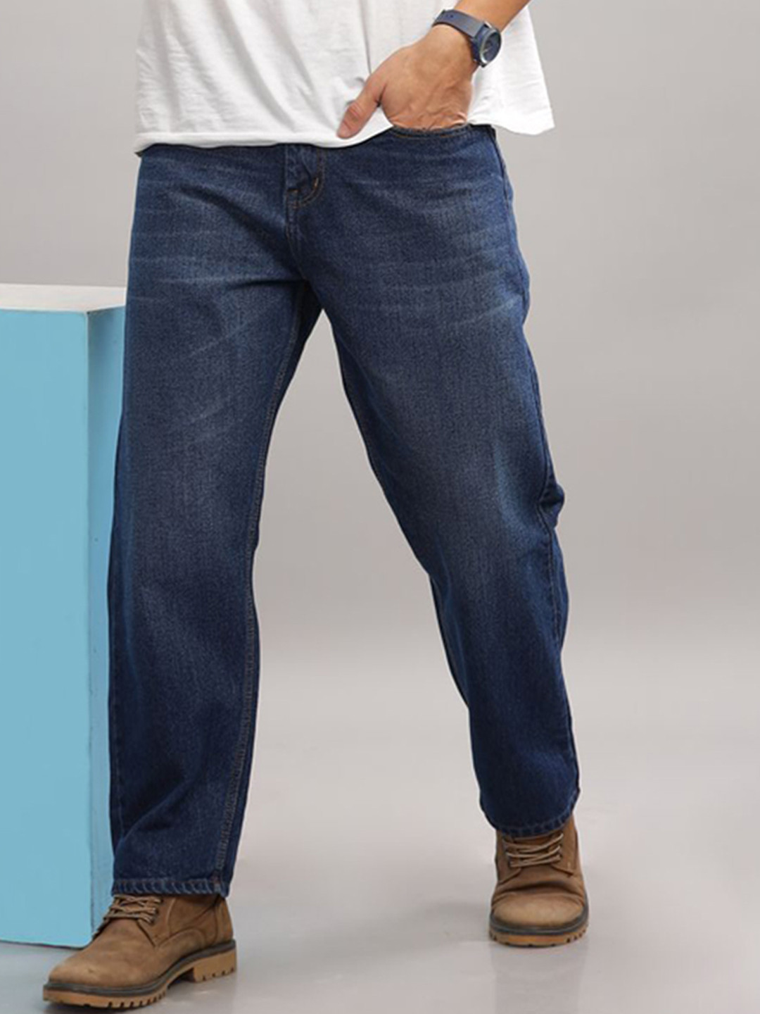 FOUL CHILD Men Light Fade Jeans - Baggy