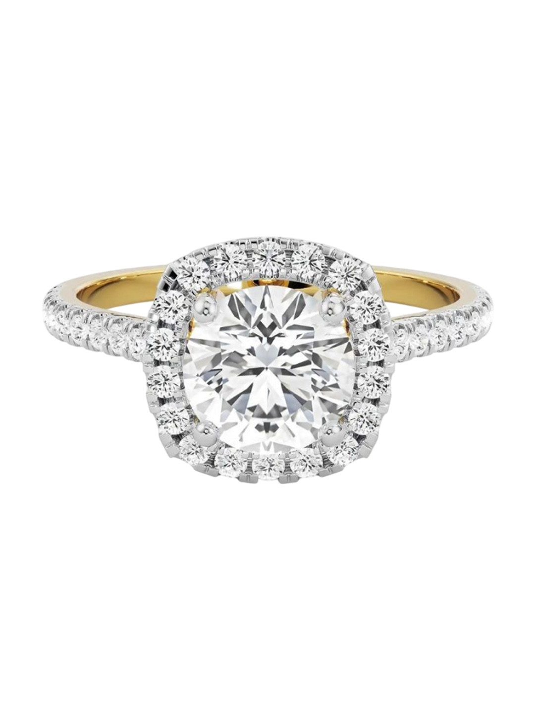 Emori Sherlyn 1 Carat Engagement Lab Diamond in 14KT Gold Ring