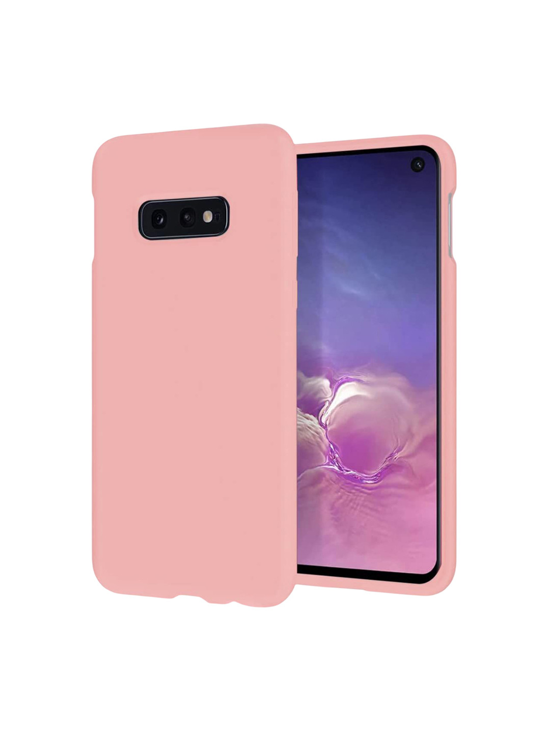 LIRAMARK Solid Printed Samsung Galaxy S10E Back Case
