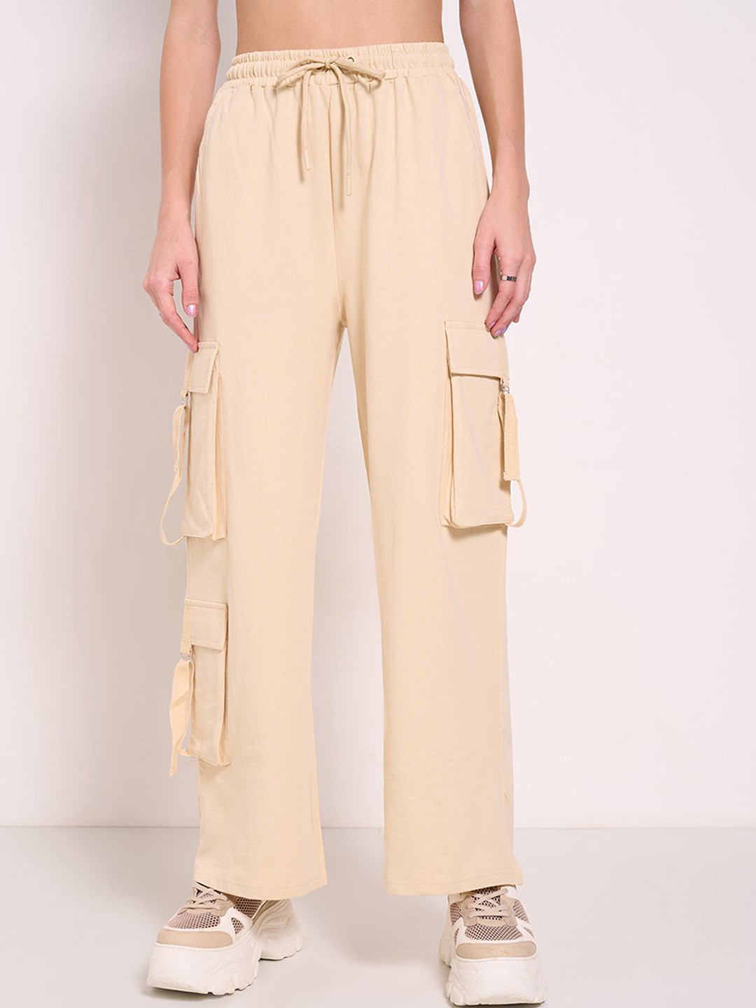 Ajile by Pantaloons Mid Rise Trousers