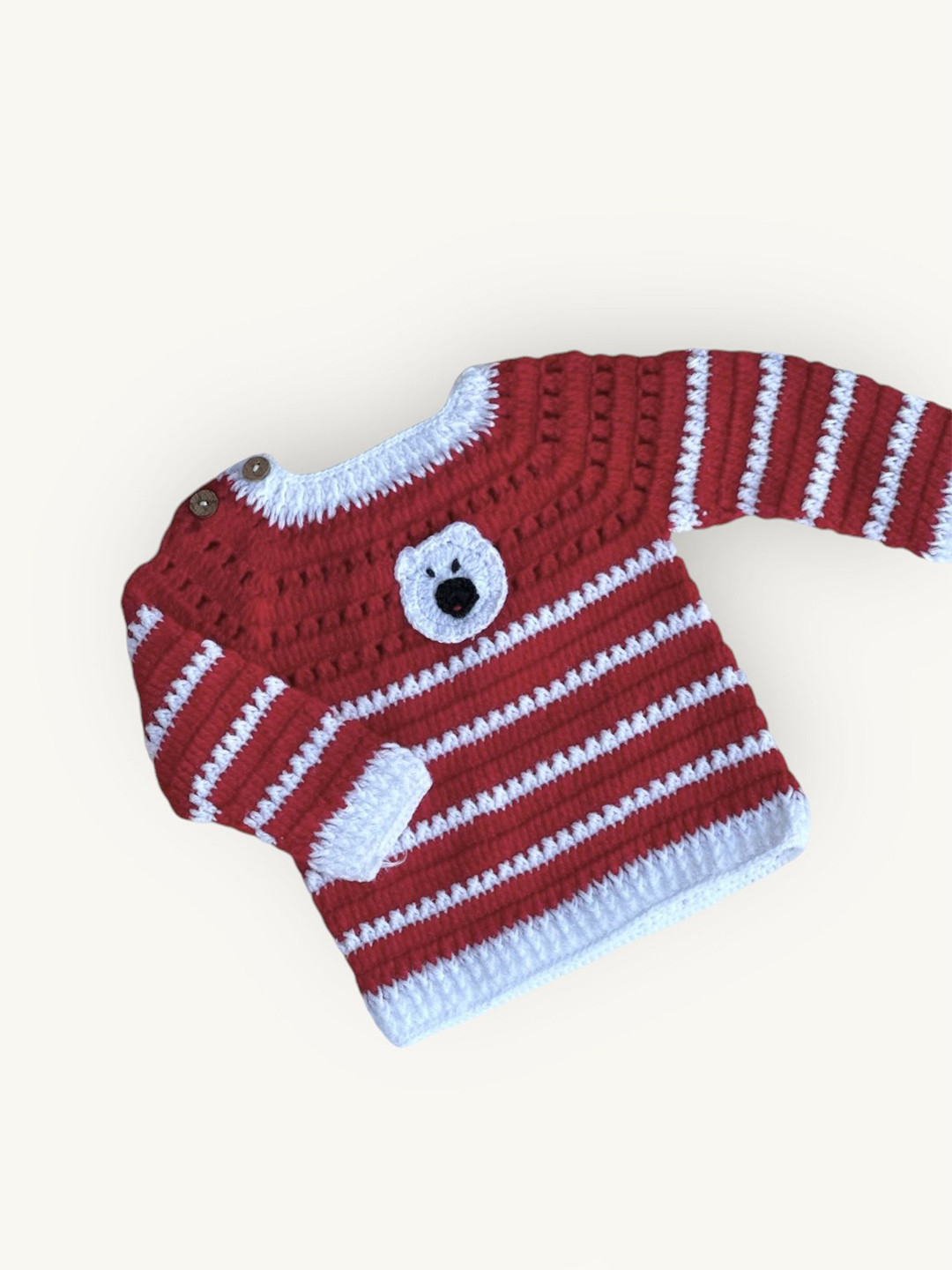 LITTLE CROCHE CREATIONS Unisex Kids Pullover