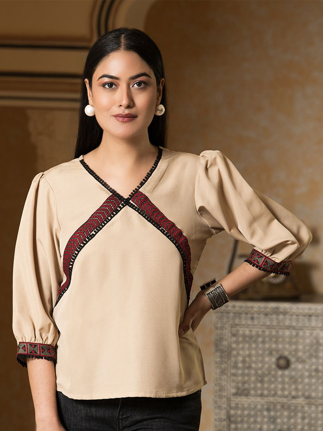 SAHASIKA Crepe Top