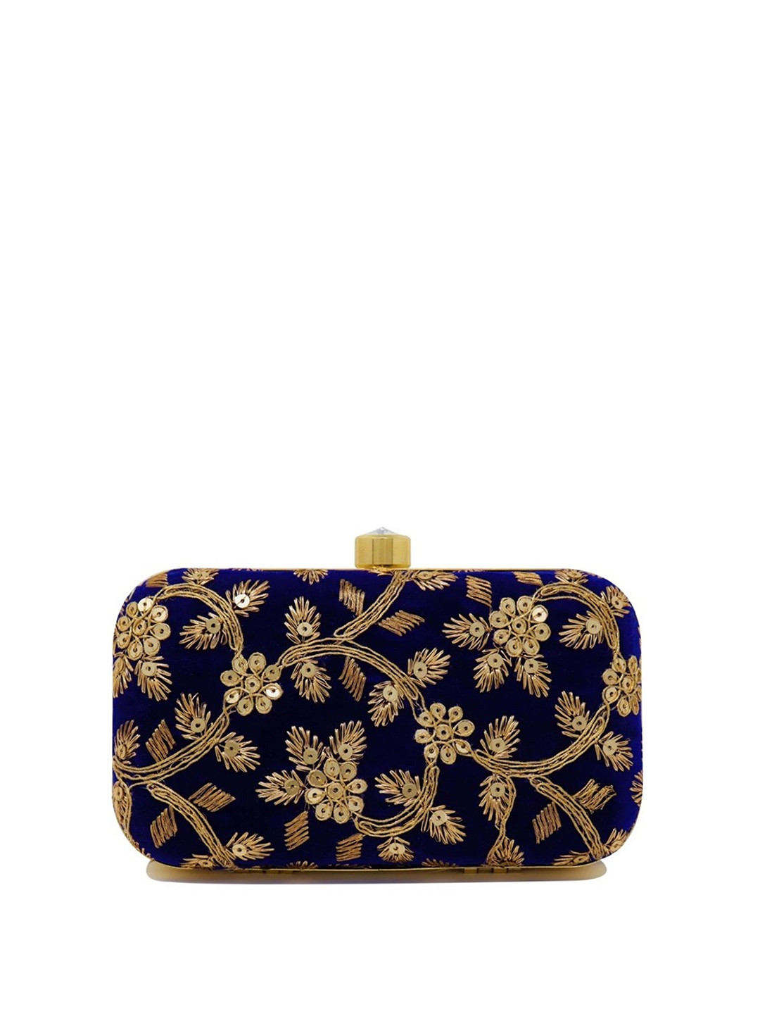 Rapid Costore Embroidered Box Clutch