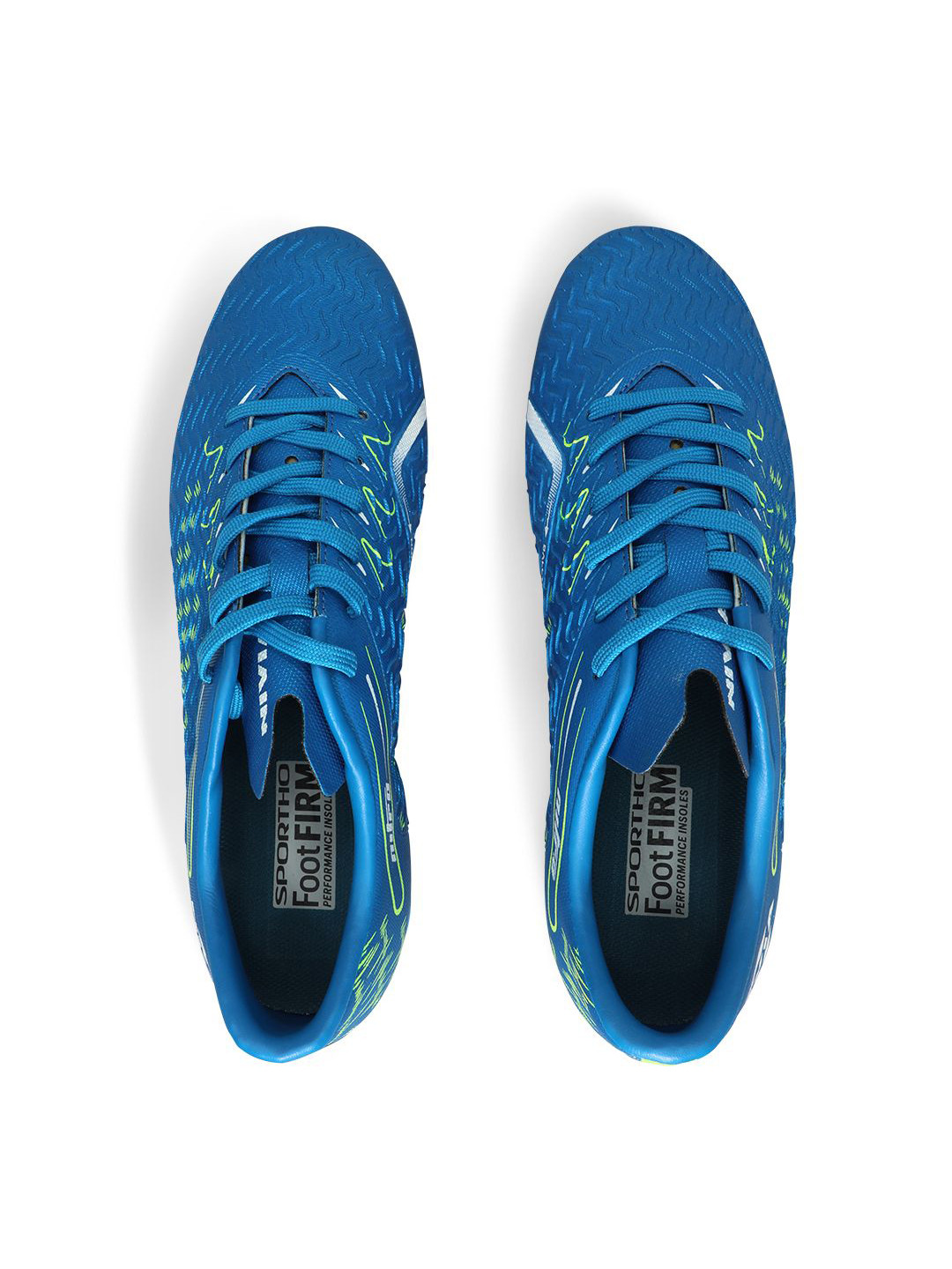 Nivia Men Blue Nitro Football Shoes