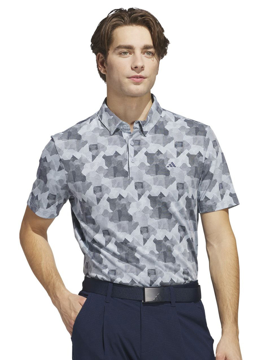 ADIDAS Go-To All Over Printed Golf Polo T-Shirt