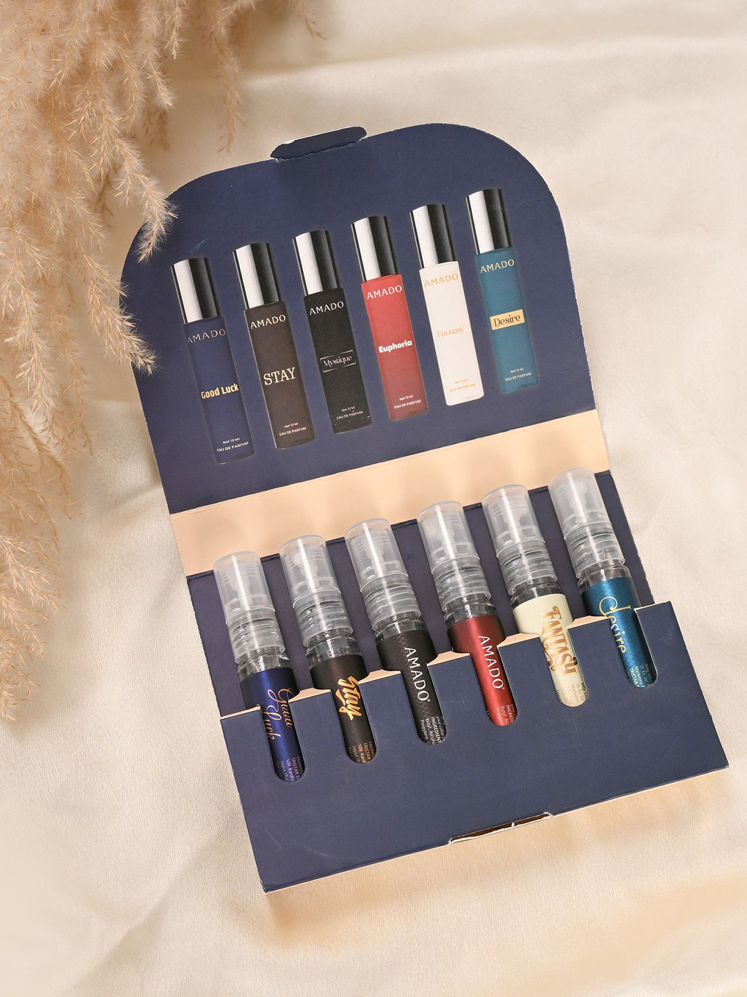 Amado Set Of 6 Good Luck Stay Mystique Euphoria Fansory & Desire EDP - 10 ml Each