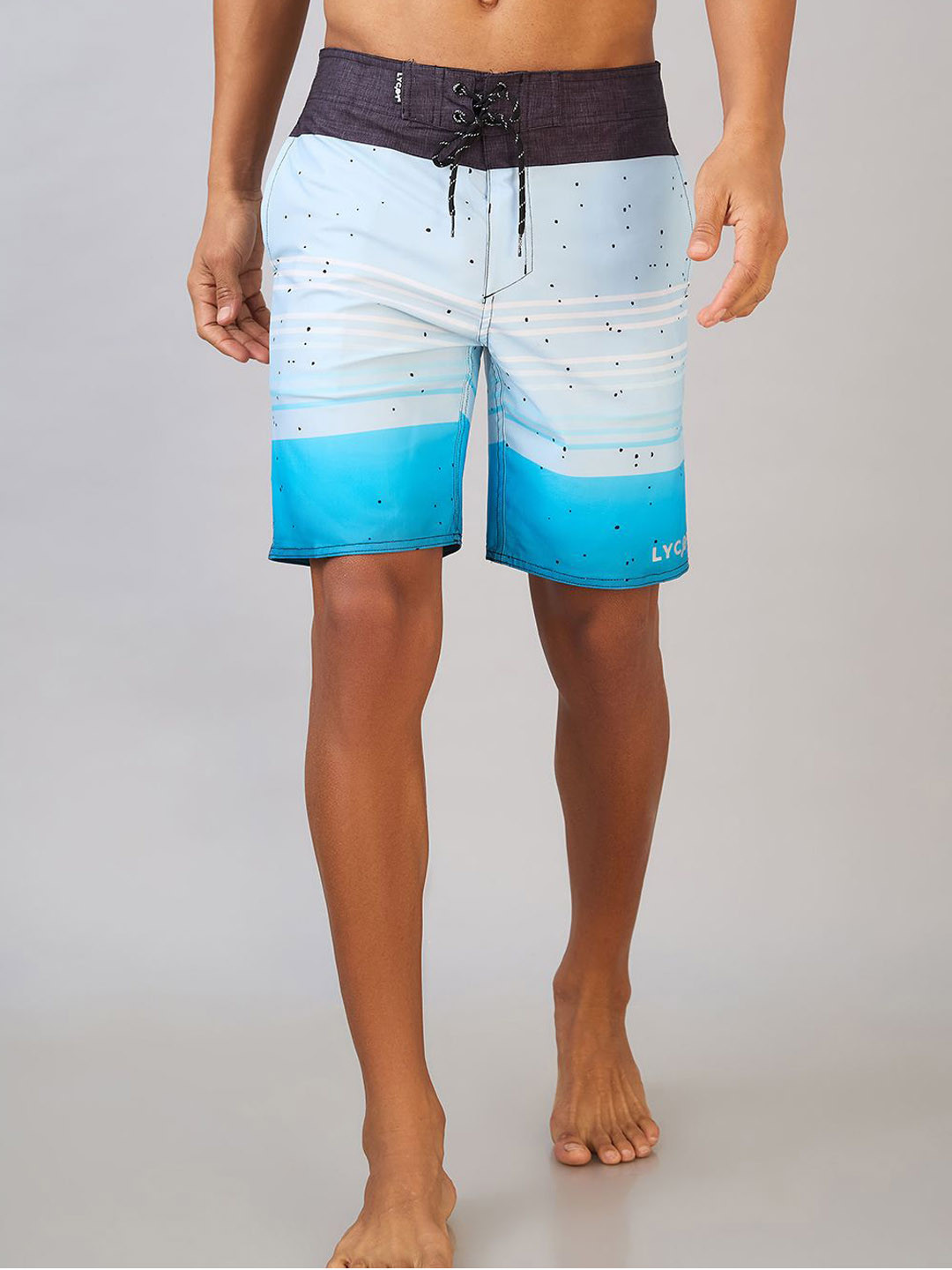 LYCOT Men Beach Shorts with Pockets