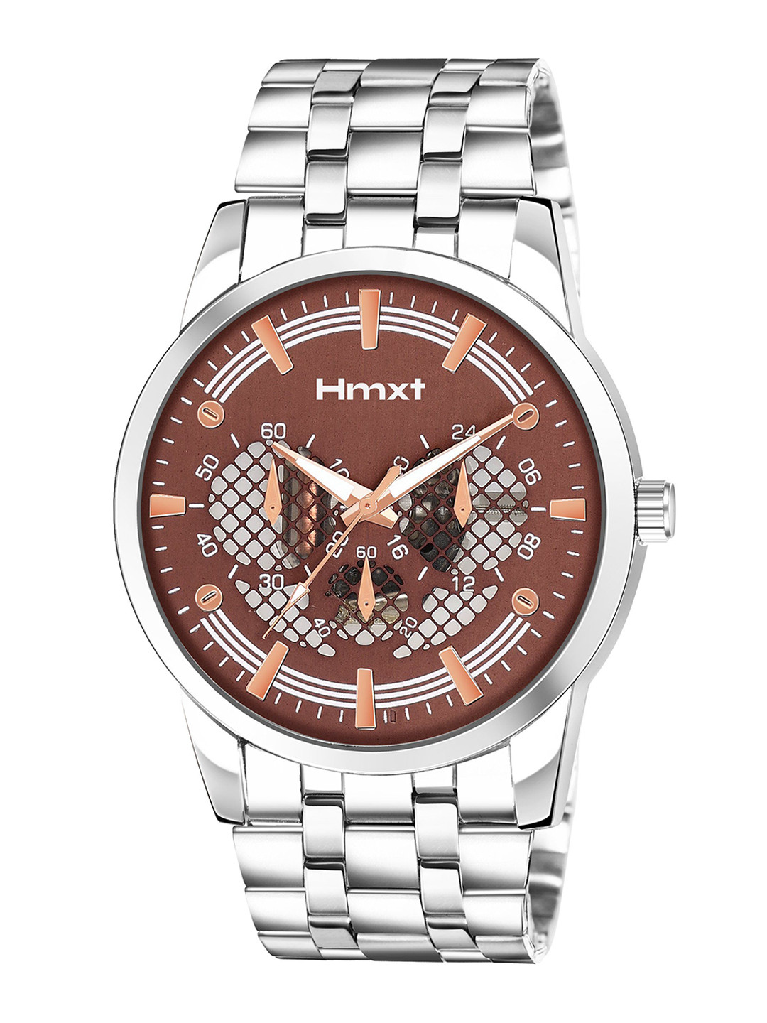HMXT Men Dial & Stainless Steel Straps Analogue Watch HMXT-125