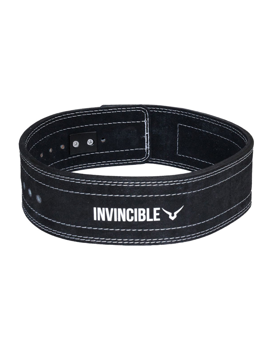 Invincible Heavy Duty Power Lifting Belt With Stainless Steel Lever