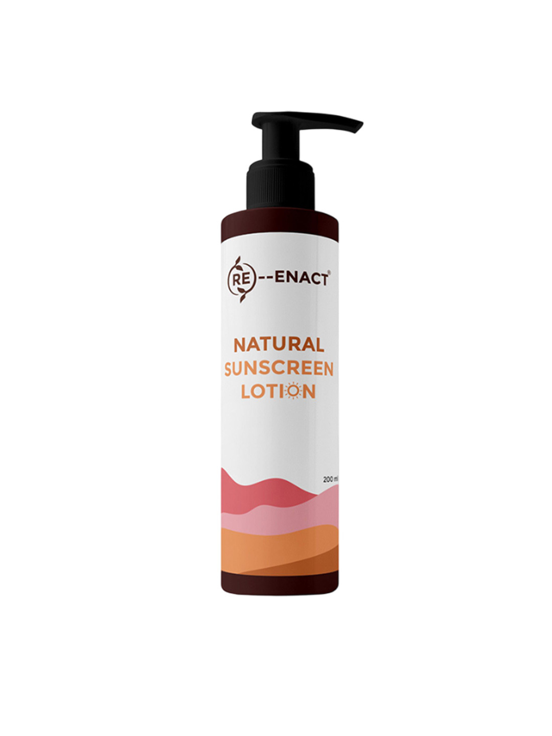 RE-ENACT Sun Protection Natural Sunscreen Lotion - 200 ml