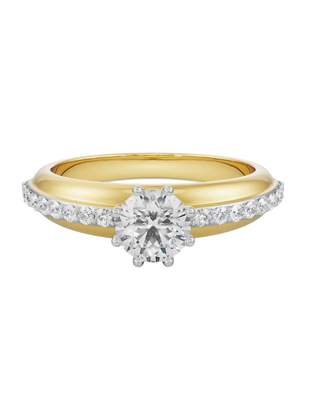 Emori Suhana Lab Diamond Ring in 18KT Gold