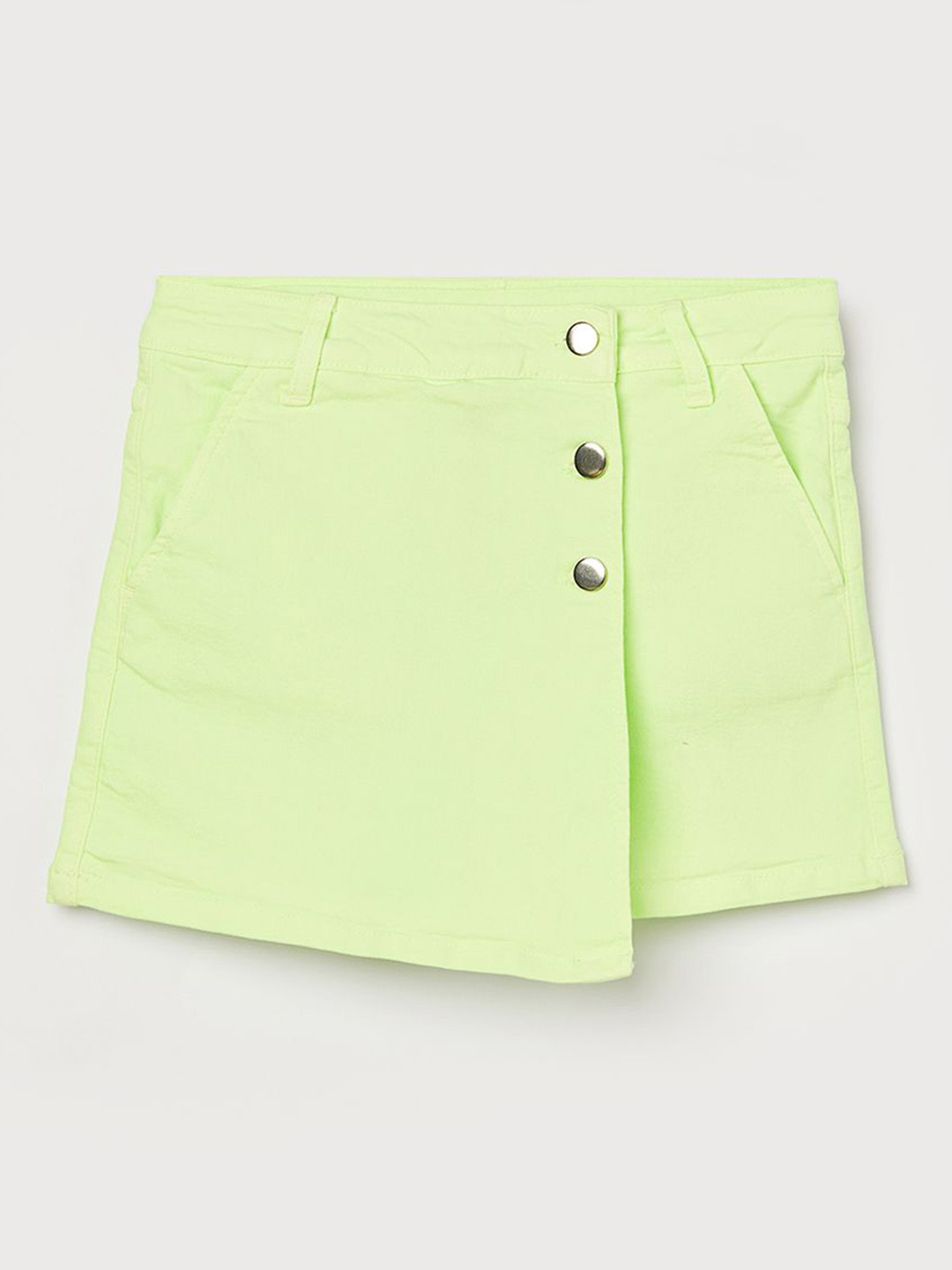 Fame Forever by Lifestyle Girls Knitted Knee Length Wrap Skort