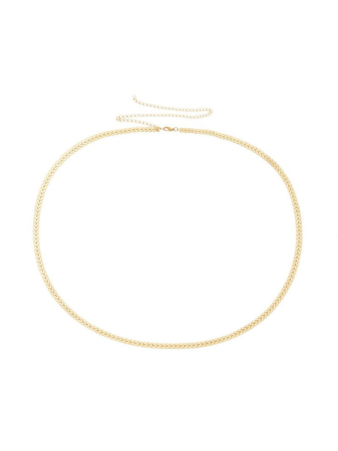 Fabme Gold Plated Waist Chain