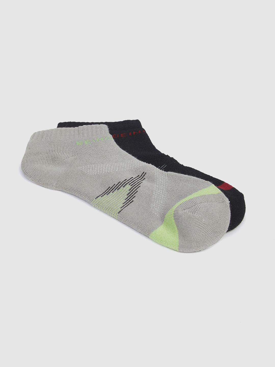 Being Human Men Pack Of 2 Calf-Length Socks