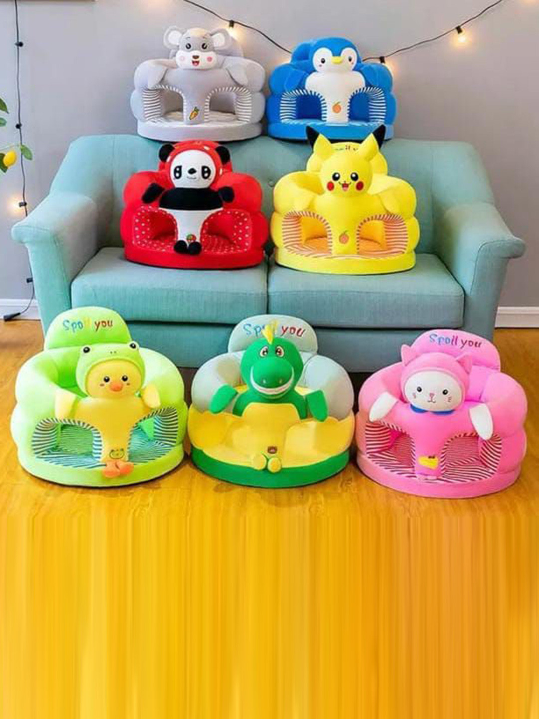 KIDS WONDERS Cotton Animals and Birds Soft Toys and Dolls