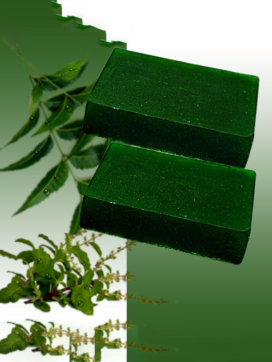 The Bath Stories Set Of 2 Neem Soap For Acne - 90 g Each