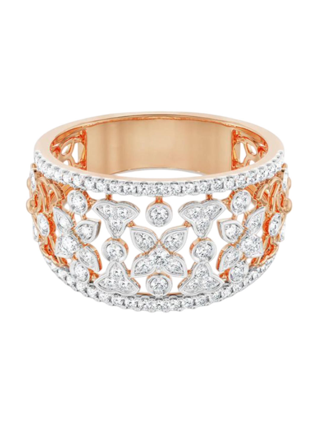 Emori Majestic Lab Diamond Band in 18KT Gold