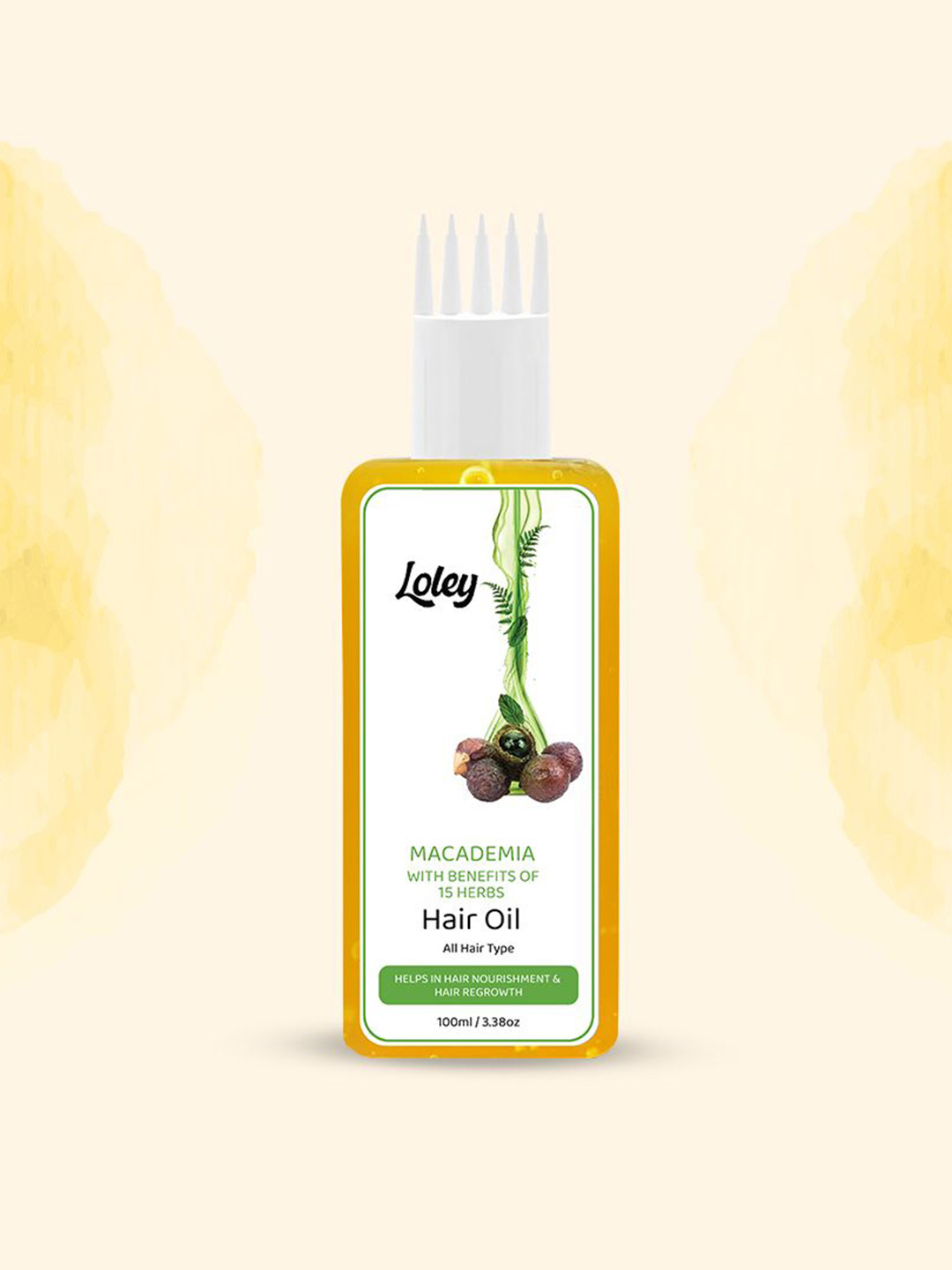 LOLEY Macadamia Oil For Hair Nourishment And Growth - 100 ml