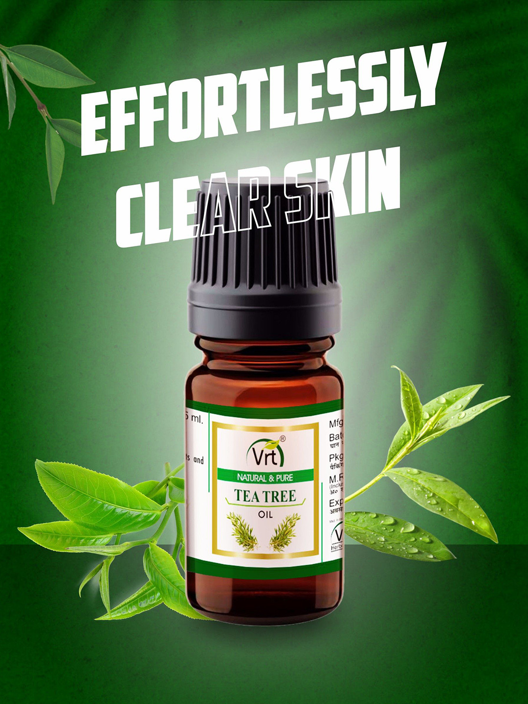 VRT HERBAL Tea Tree Essential Massage Oil - 30 ml